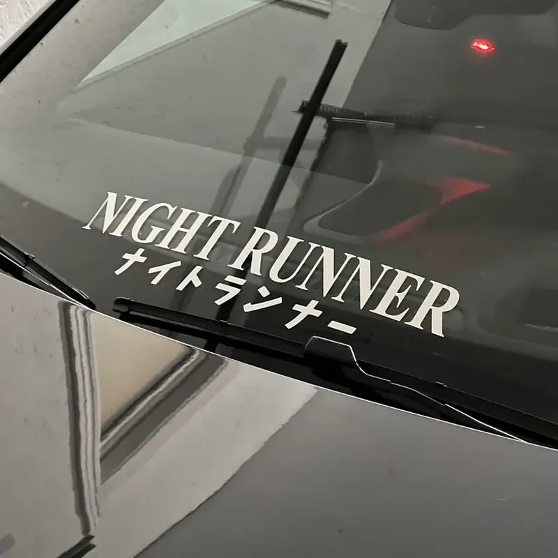 Night Runner Car Decal