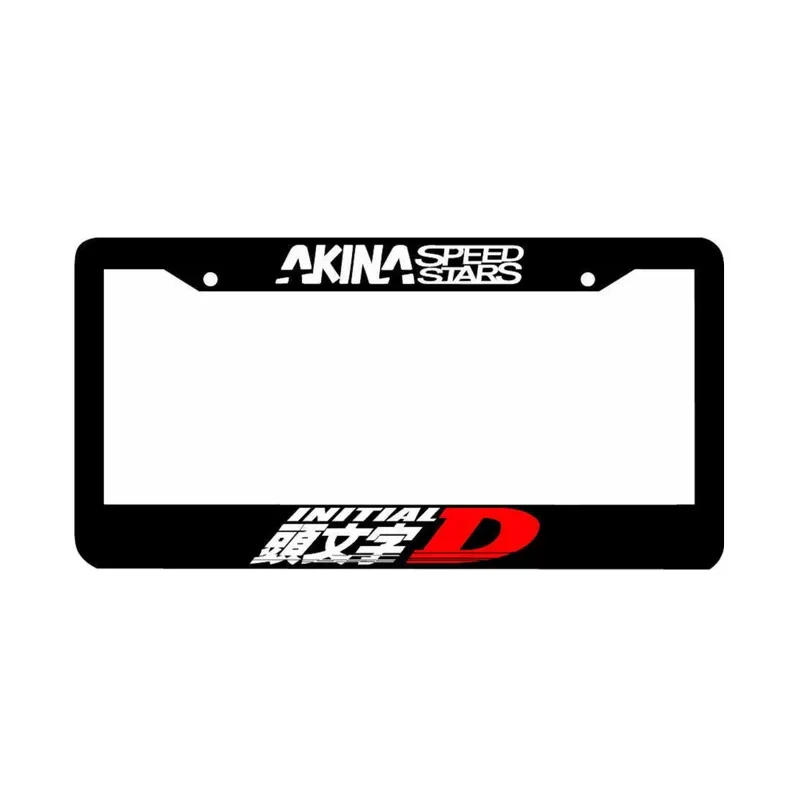 Initial D License Plate Frame