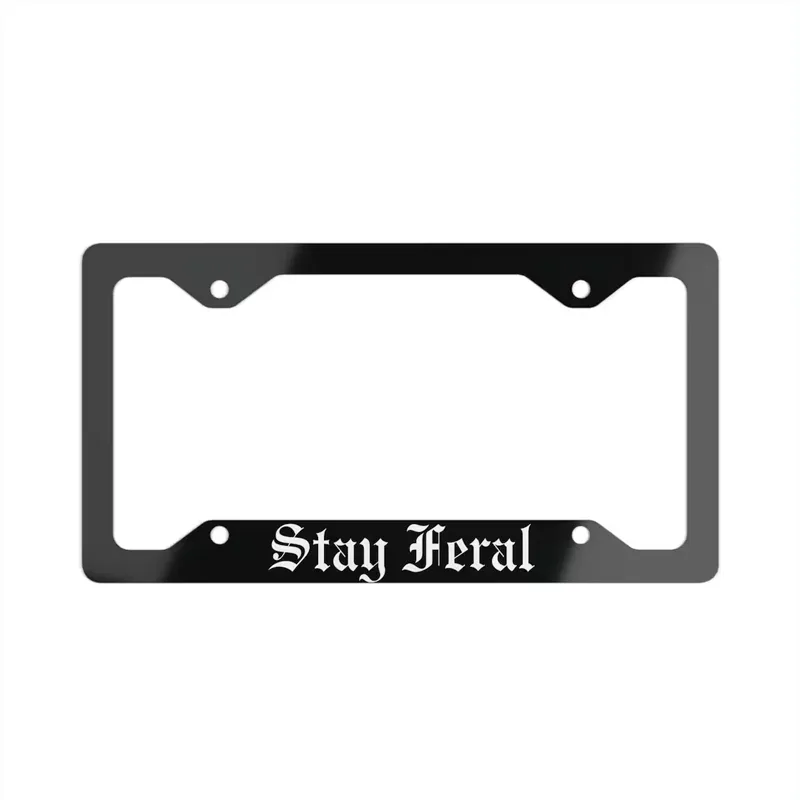 Slim Stay Feral License Plate Frame