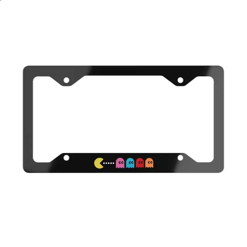 Arcade License Plate Frame